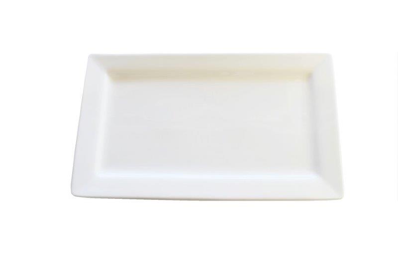 White Rectangle Plate