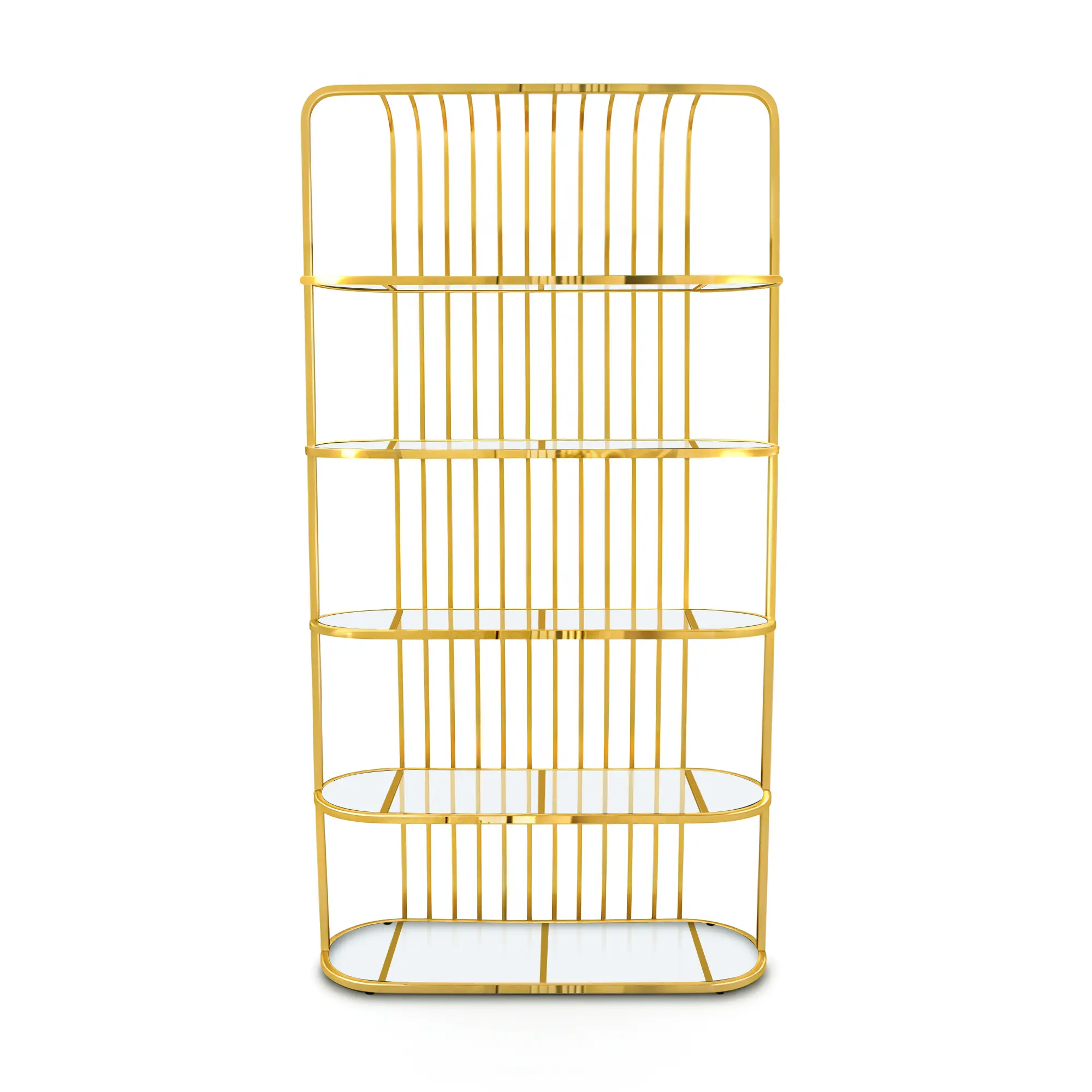 Gold Cage Shelving | Chairleader Party rental